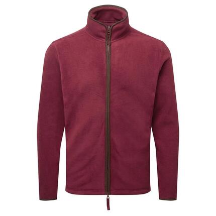 Veste Polaire ARTISAN Homme (Bleu Marine / Marron)