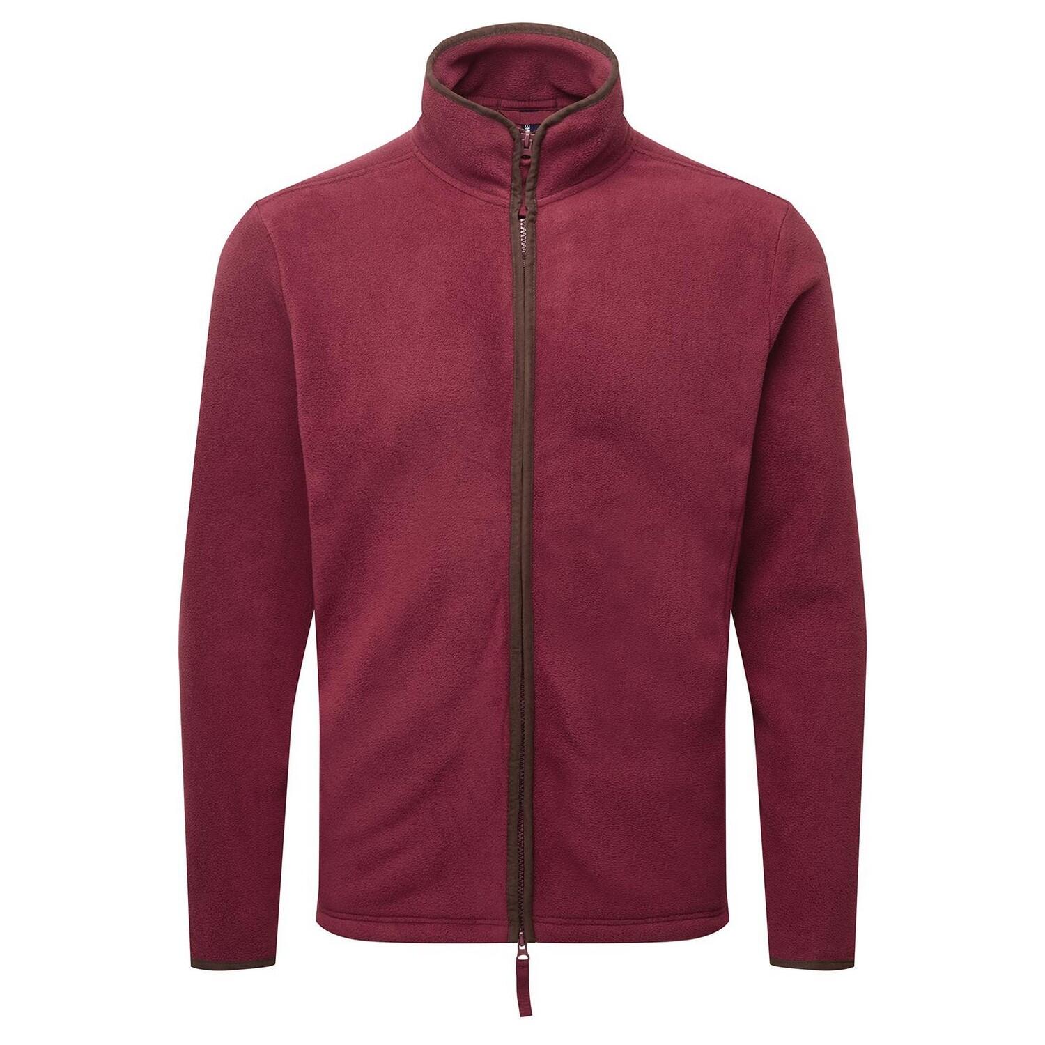 Premier - Veste Polaire Artisan Homme (bordeaux) - Sweat-shirt - Bordeaux|marron|rouge - 52 2xl - Decathlon