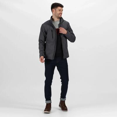 Heren ablaze 3 lagen softshell jacket (zwart)
