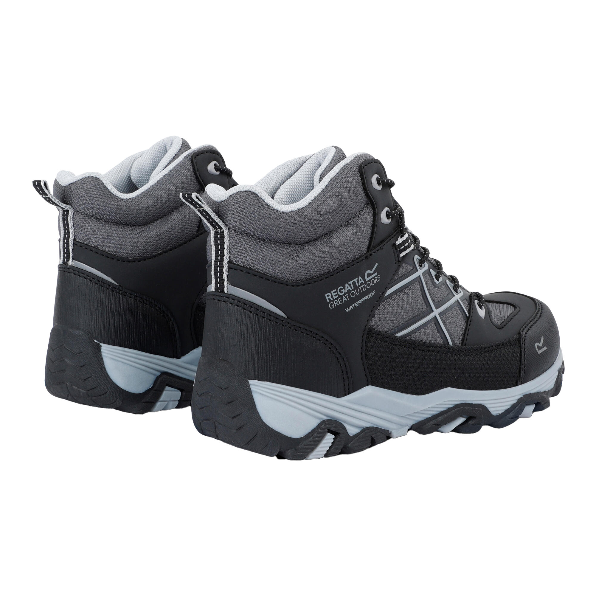 Bottines De Marche SAMARIS Enfant (Noir / Gris Clair) 2/5