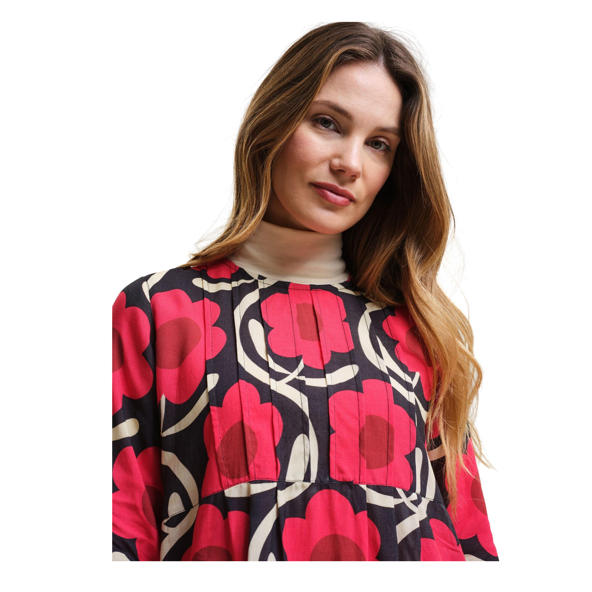 Womens/Ladies Orla Floral Lightweight Breathable Blouse (Apple Blossom Pink) 4/5