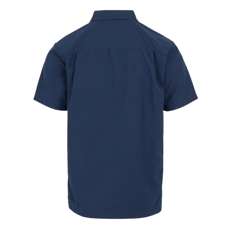 Heren Overhemd met korte mouwen Mindano IX Triangle (Marine)