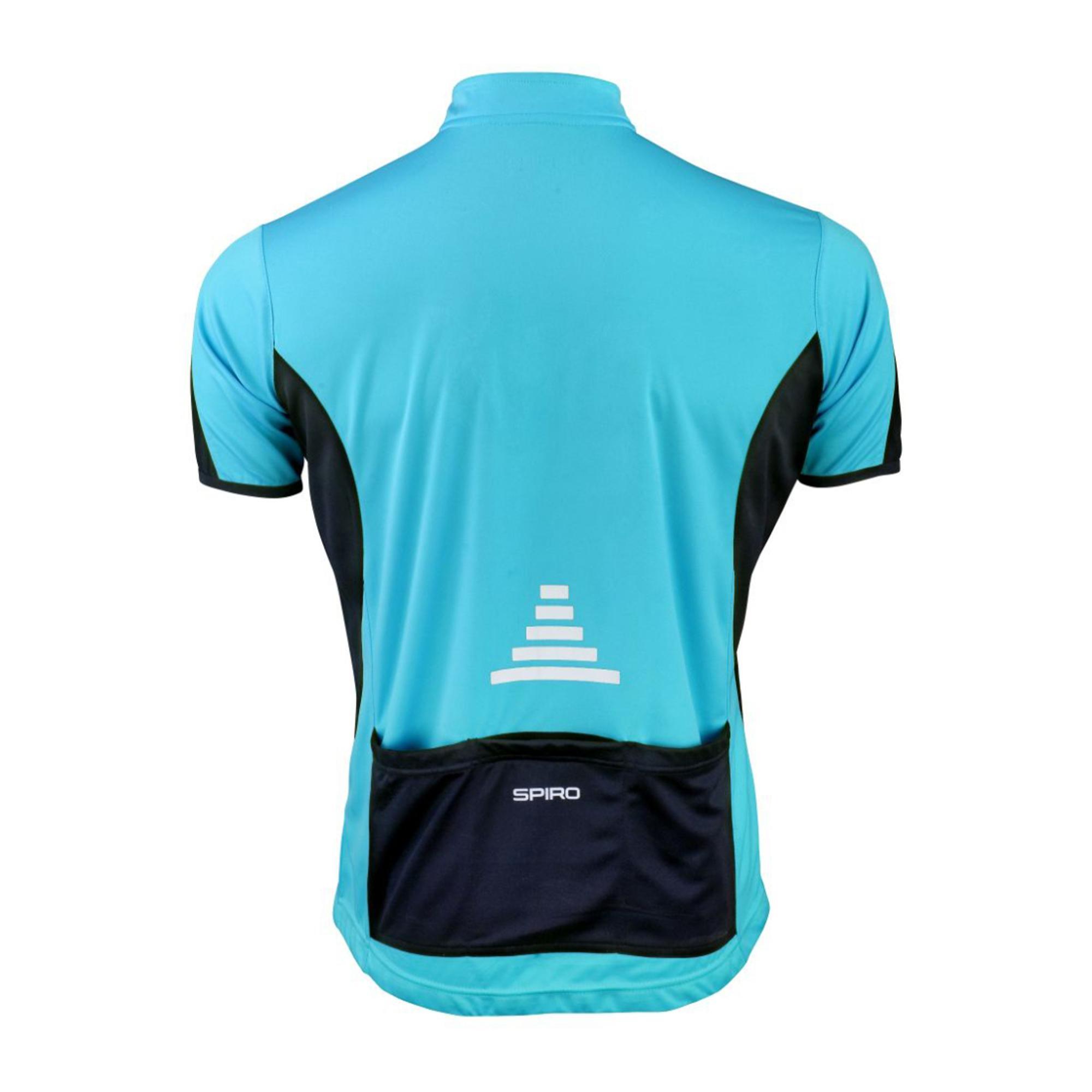 Casaco de desempenho com fecho de correr para homem (Aqua/Black) 2/2