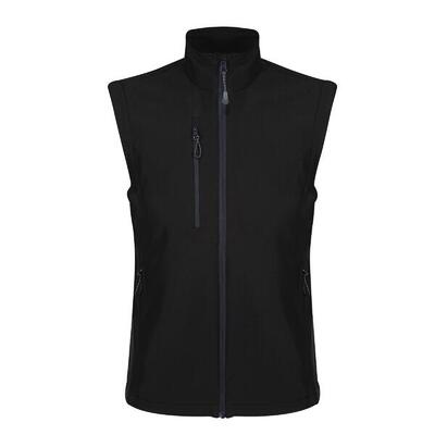 Heren eerlijk gemaakte gerecyclede softshell bodywarmer (marine)