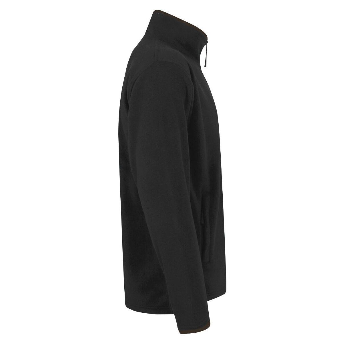 Casaco de lã Artisan para senhora/senhora (Preto / Castanho) 3/5