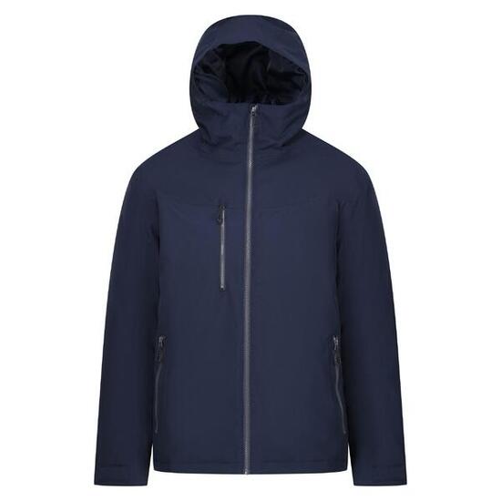 Waterdichte heren Navigate geïsoleerde jas (Marine/Seal Grey)