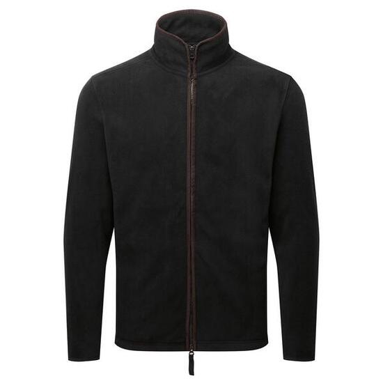 Veste Polaire ARTISAN Homme (Noir / Marron)