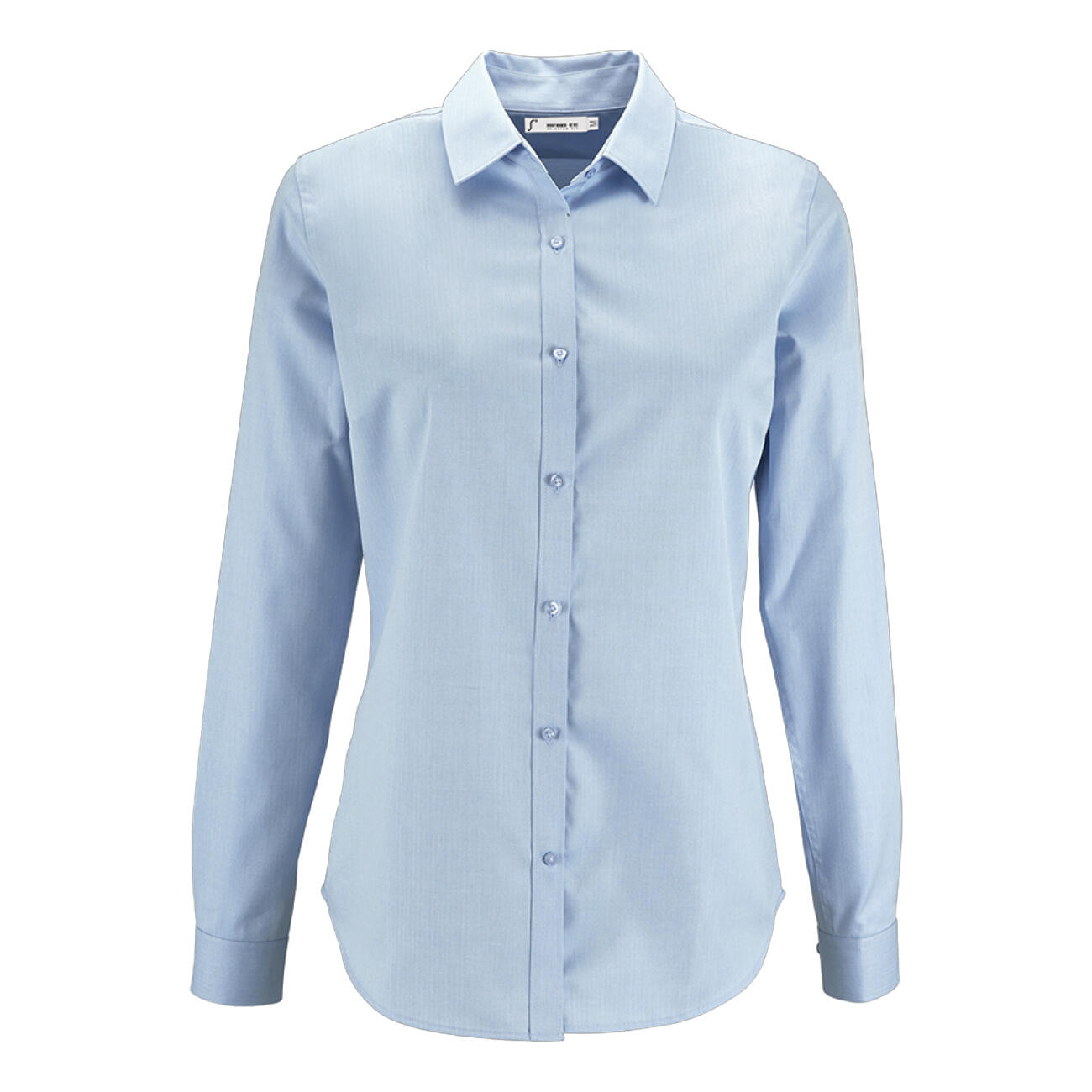 SOL'S Camisa com espinha de peixe Brody para senhora/senhora Azul Céu