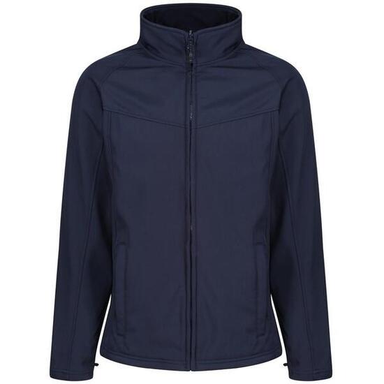 Roestige Heren Softshell Windbestendige Fleece Jacket (Marine/Navy)