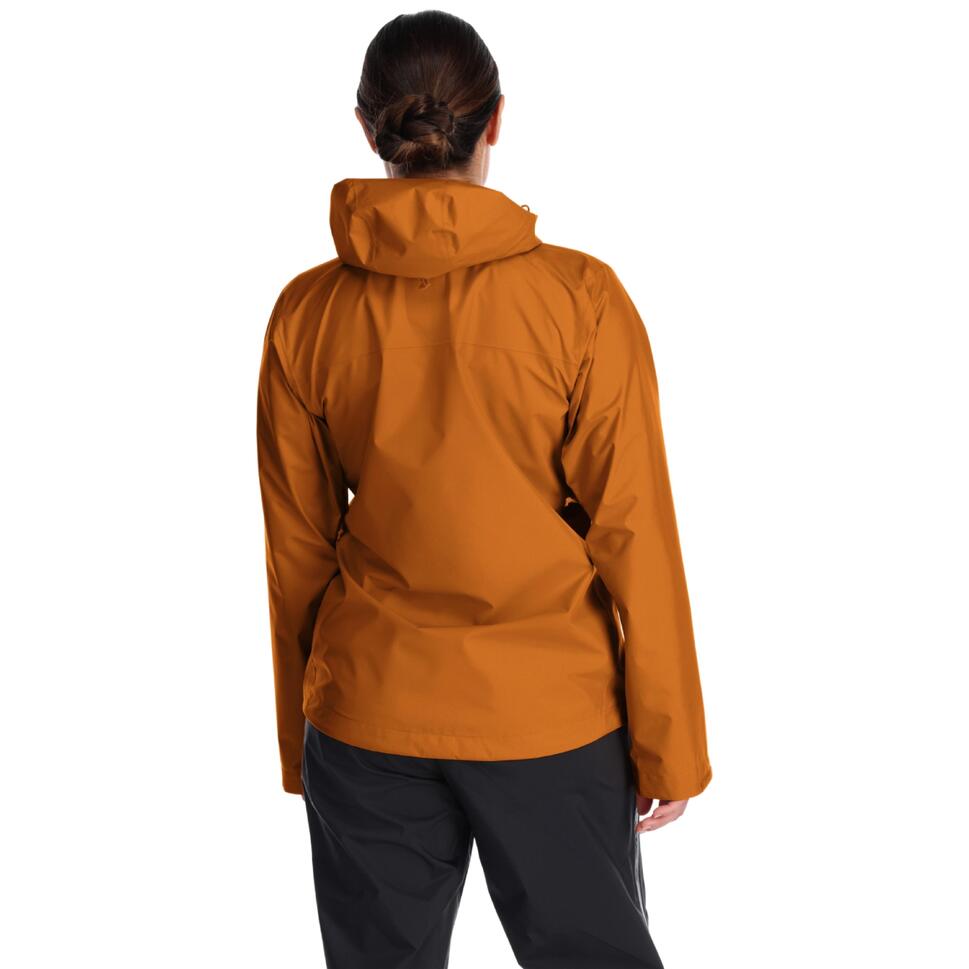 Kurtka przeciwdeszczowa damska Rab Downpour Eco Jacket z kapturem