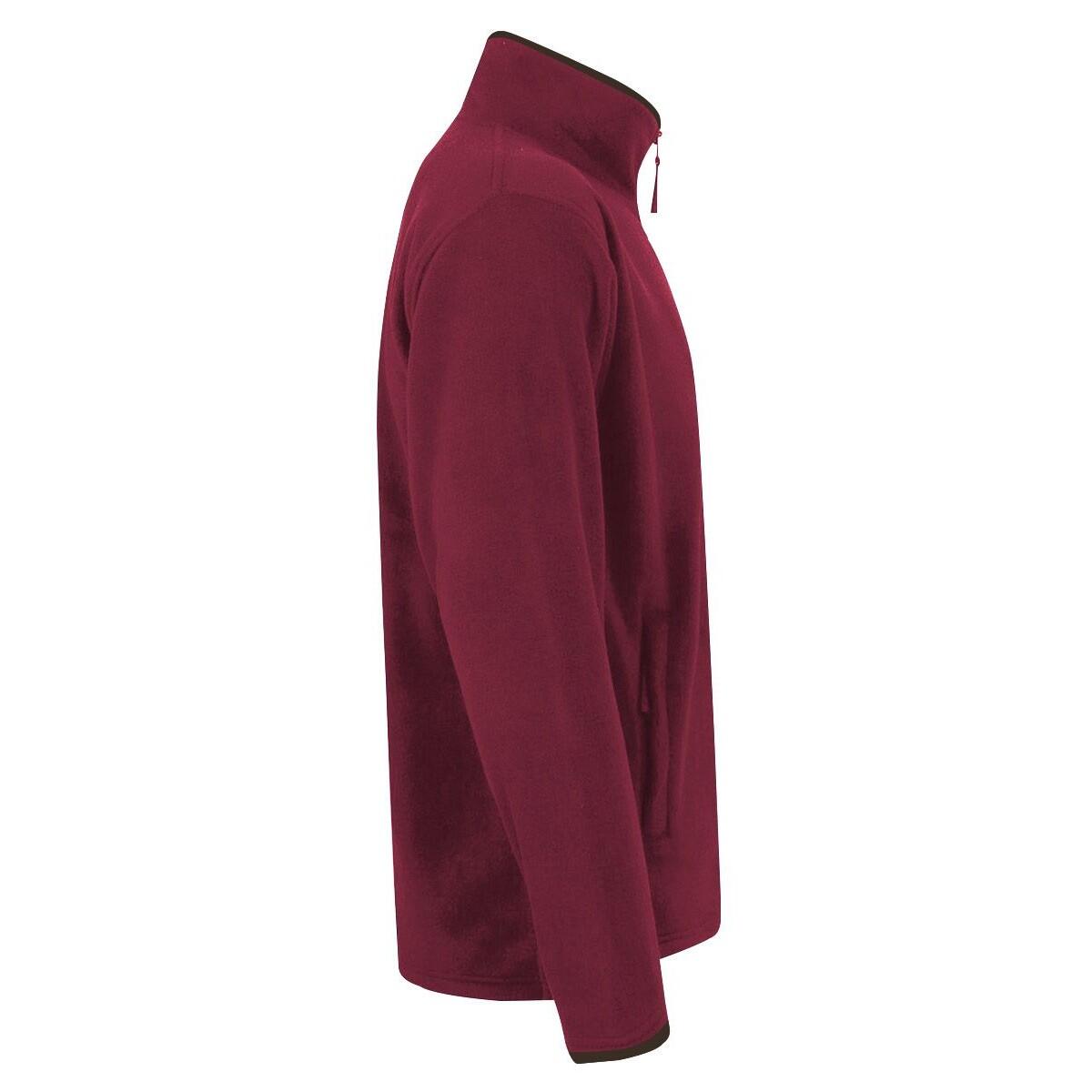 Casaco de lã Artisan para senhora/senhora (Bordeaux / Castanho) 3/5