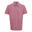 Camisa de manga curta em algodão xadrez microgingham para homem Vermelho /