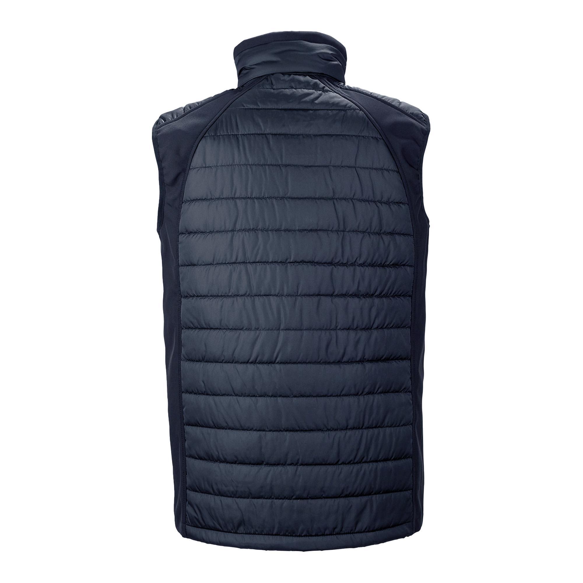 Colete Softshell Compass Unissexo Adulto (Azul Marinho / Cinzento) 2/3