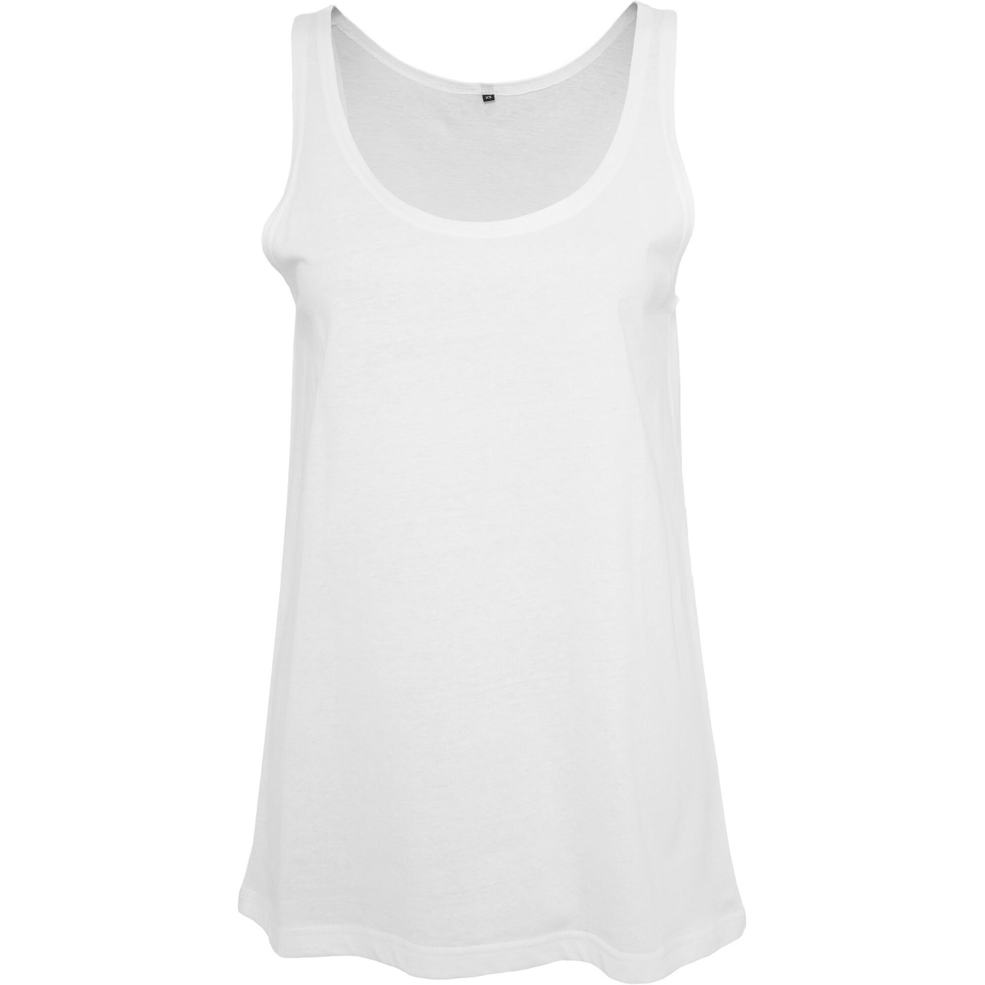 BUILD YOUR BRAND Vrouwen/dames Tank Top (Wit)