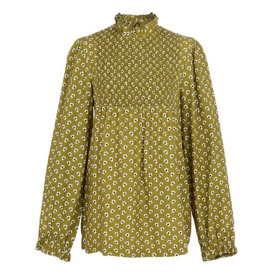 Orla Kiely" Bluse für Winter Damen Oliv