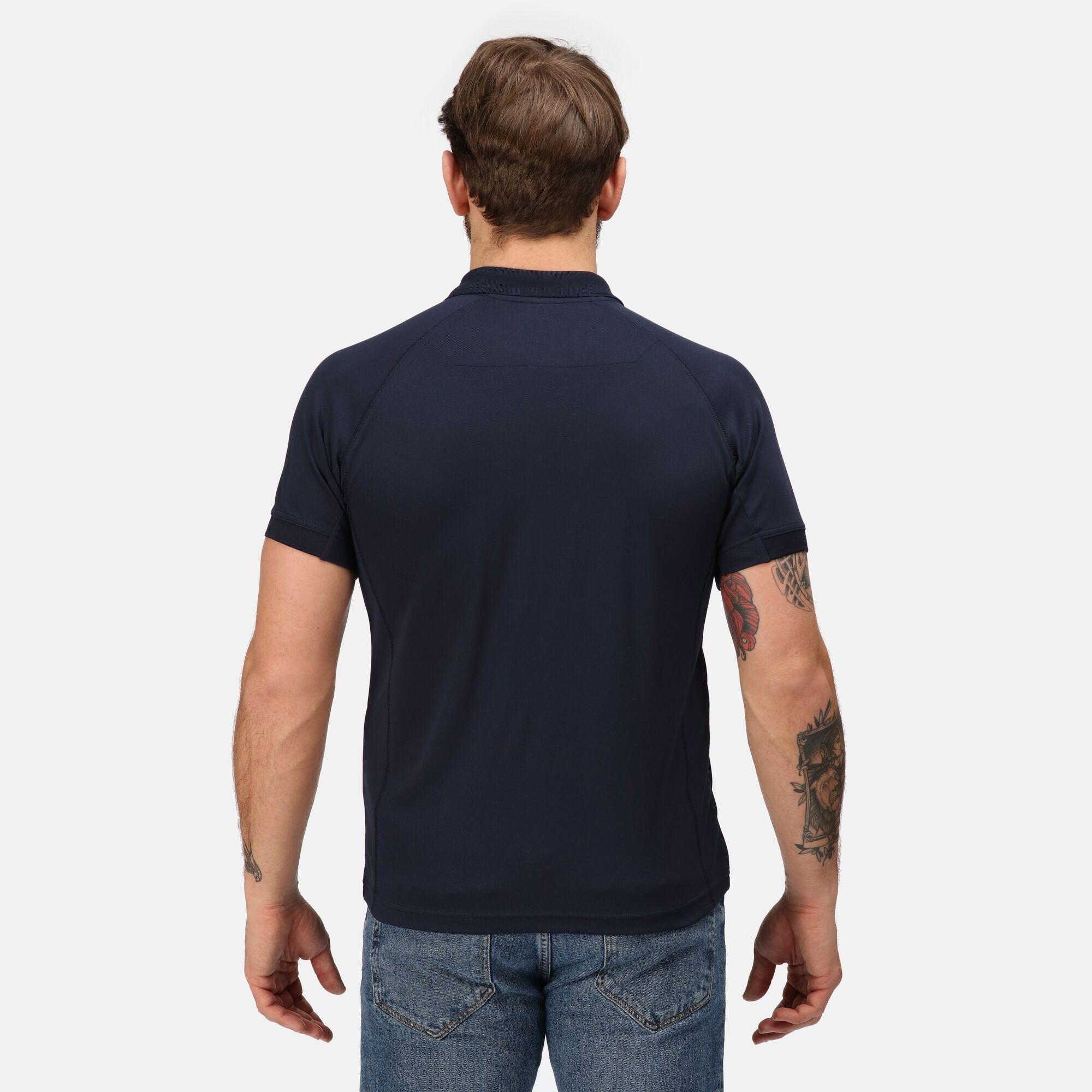 Polo À Manches Courtes Homme (Bleu Marine) 2/5