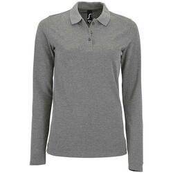 Polo PERFECT Femme (Gris Chiné)