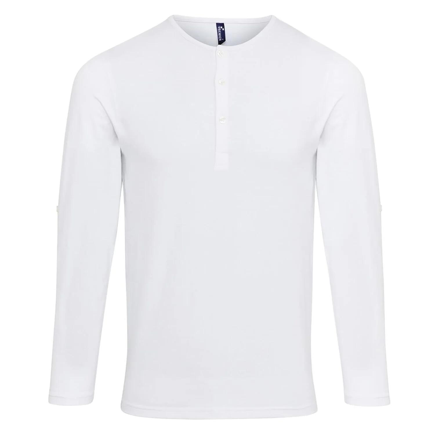 Tricou Drumeții În Natură Premier Long John Rolled Sleeves Bărbați