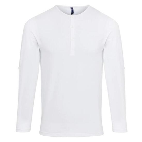 Maglietta Maniche Arrotolate Uomo Premier Long John Indaco