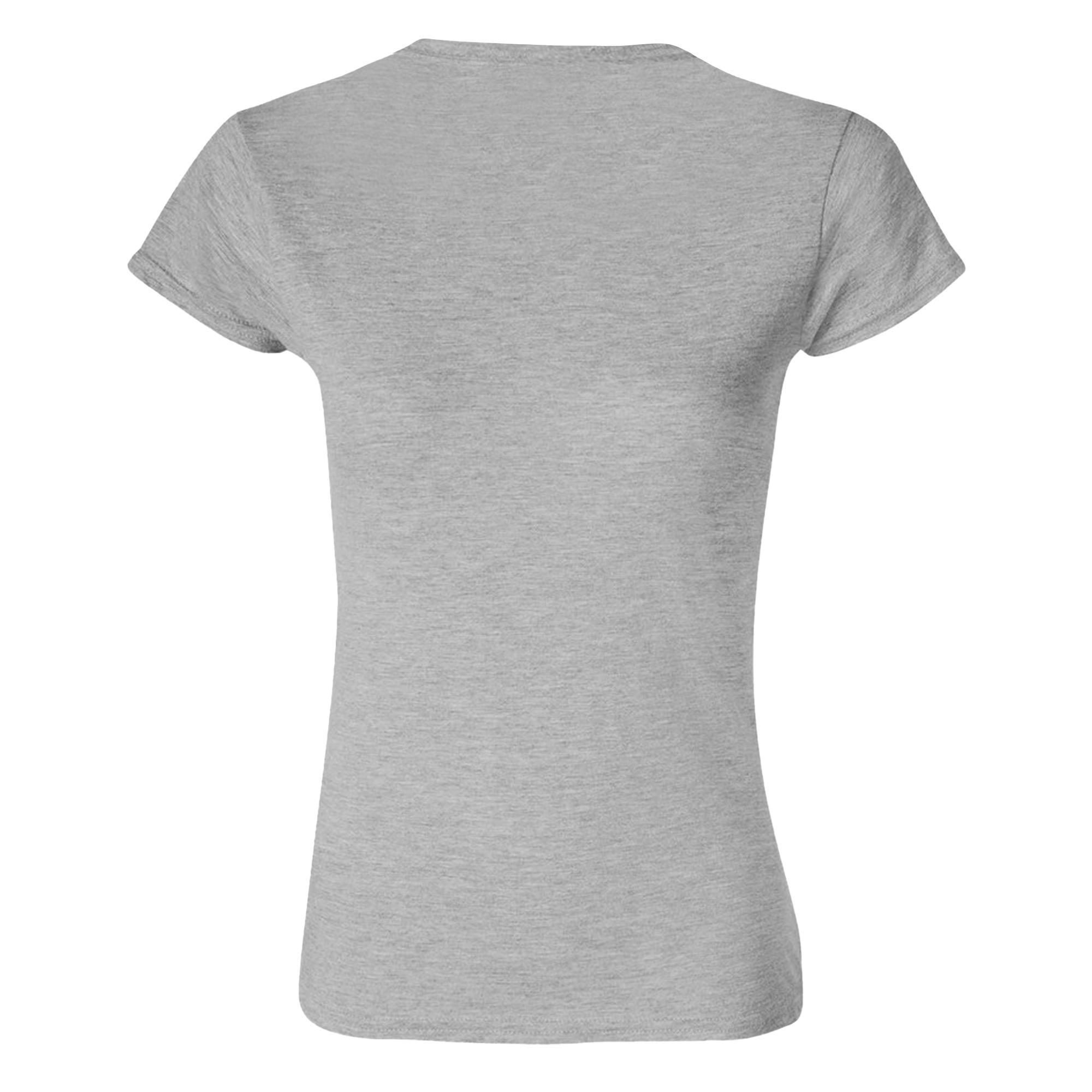 Tshirt SOFTSTYLE Femme (Gris Chiné) 2/2