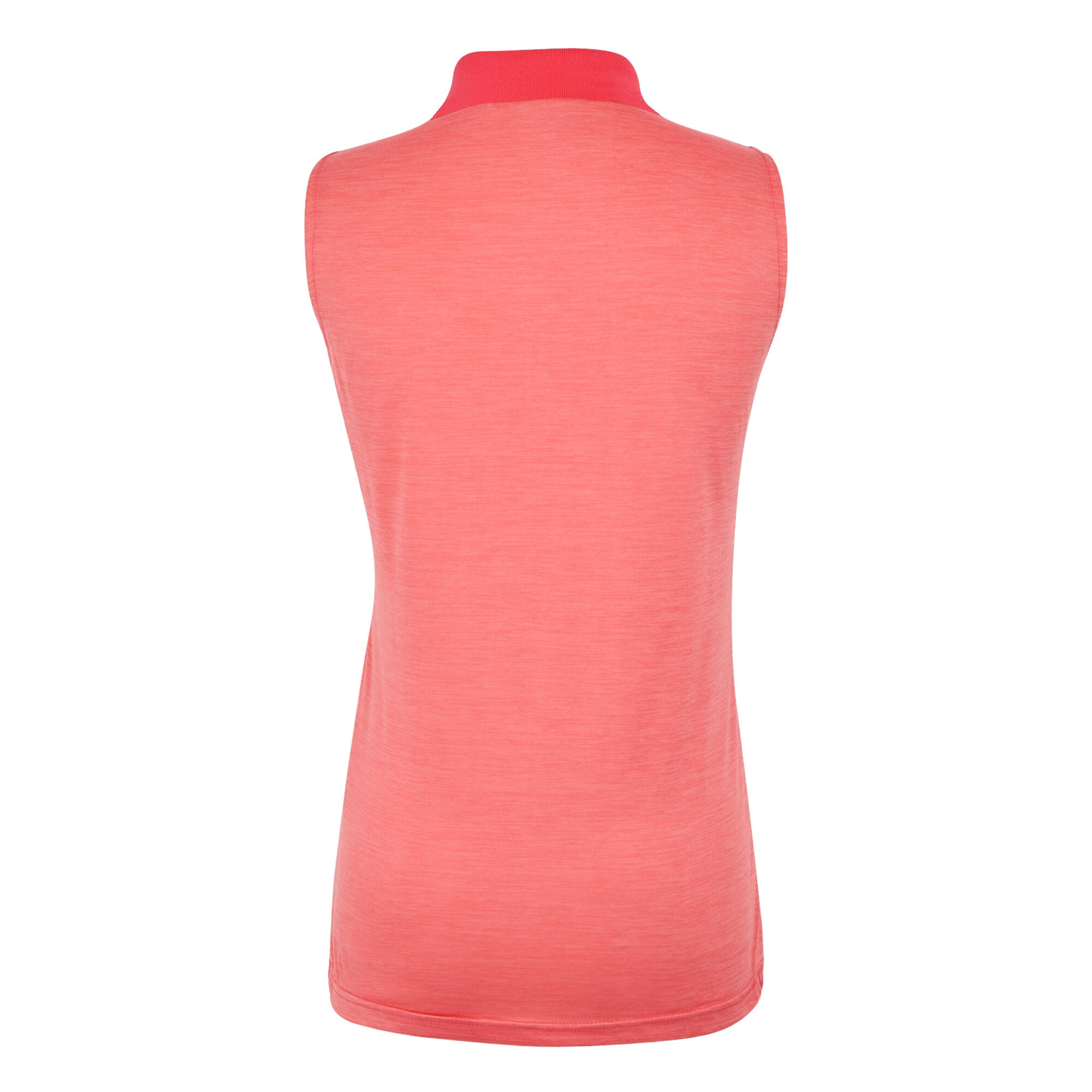 Polo Sans Manches TIMA Femme (Pêche Foncée) 2/4
