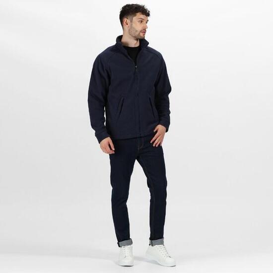 Sigma Symmetry Fleece Jacke, AntiPilling Damen und Herren Dunkles Marineblau