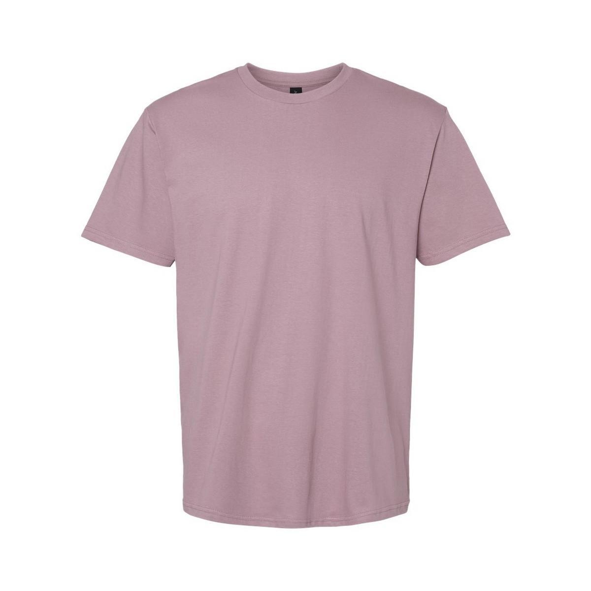 Gildan - Tshirt Softstyle Adulte (taupe) - T-shirt Manches Courtes - Violet - 56 3xl - Decathlon