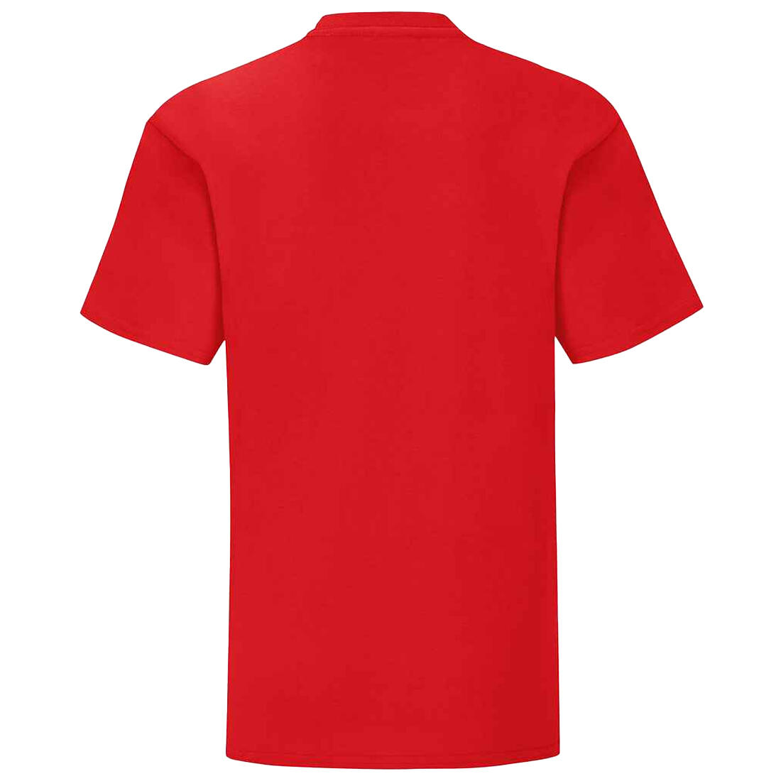 Maglietta Bambini Fruit Of The Loom Iconic Rosso 2/3