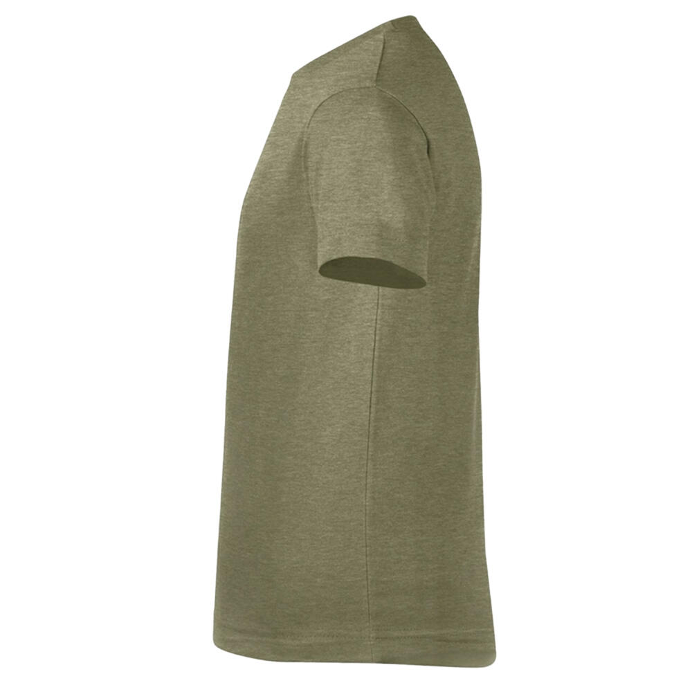 Camiseta de Jaspeado para Niños/Niñas Caqui 3/4