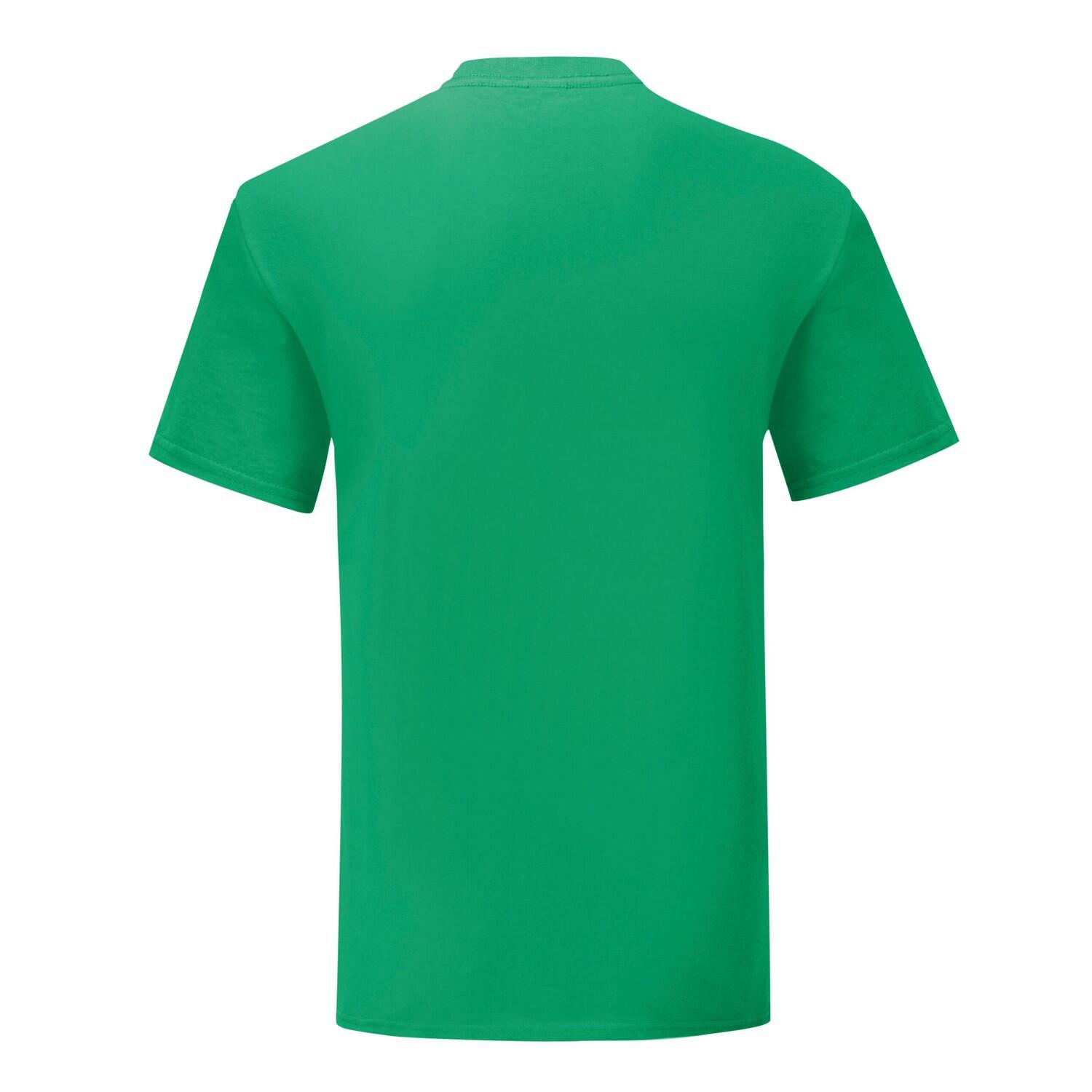 Maglietta Adulto Unisex Fruit Of The Loom Iconic Verde Kelly 2/3