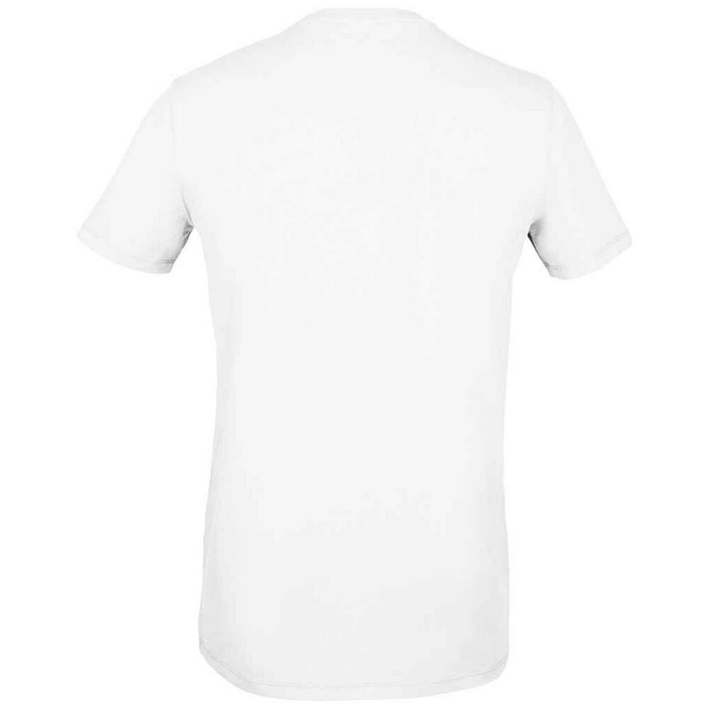 T-Shirt Millenium para homem (Branco) 2/4