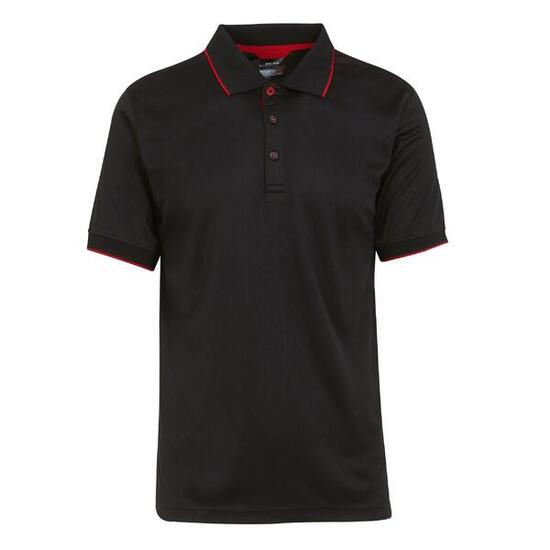 Polo NAVIGATE Homme (Noir / Rouge Classique)