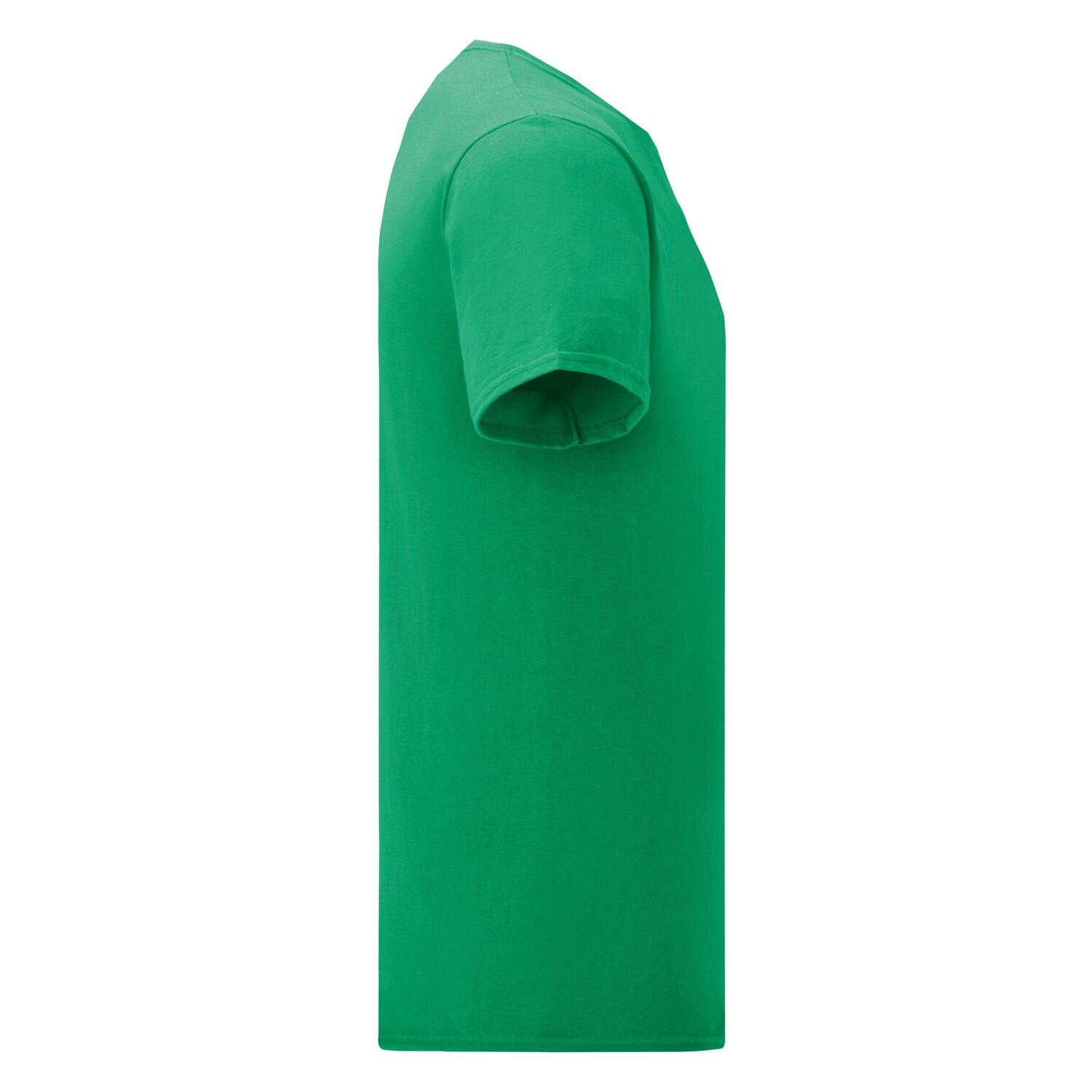 Maglietta Adulto Unisex Fruit Of The Loom Iconic Verde Kelly 3/3