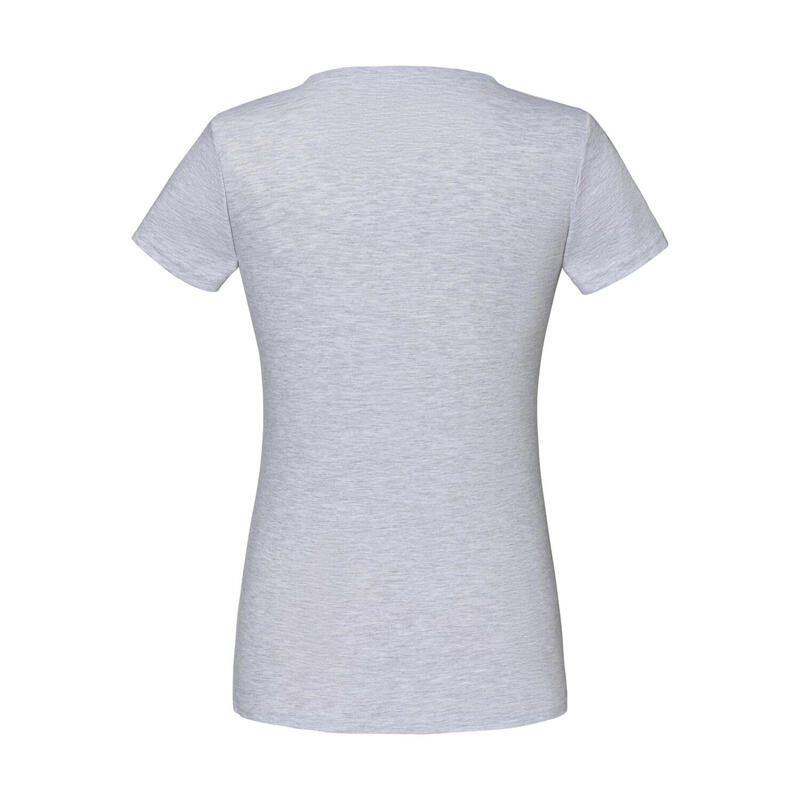 Tricou Drumeții În Natură Fruit Of The Loom Iconic 150 V Neck Femei
