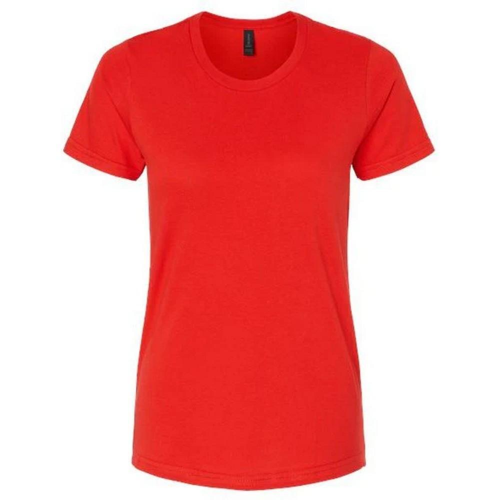 Gildan - Tshirt Softstyle Femme (rouge) - T-shirt Manches Courtes - Rouge - 52 2xl - Decathlon