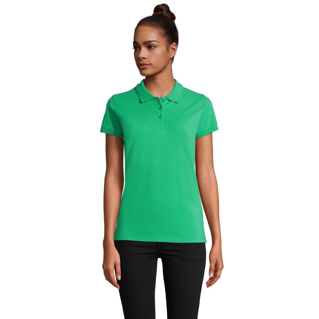 Womens/Ladies Perfect Polo Shirt (Spring Green)