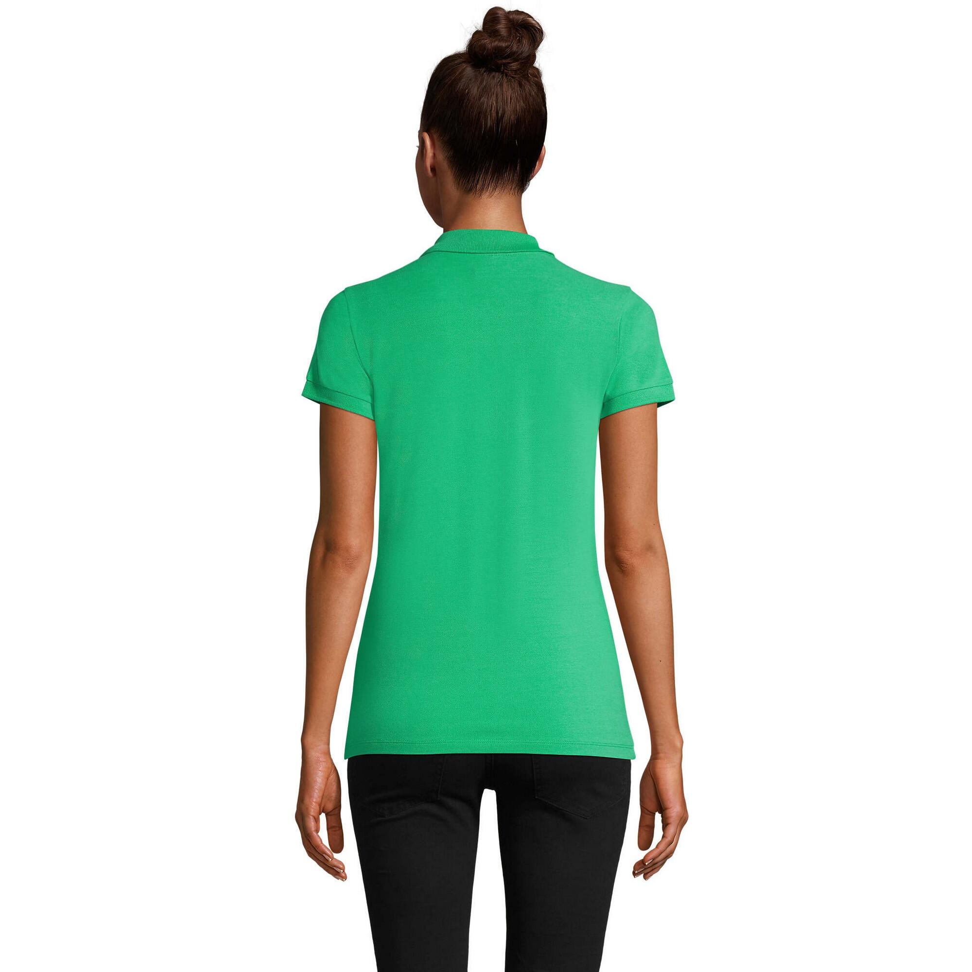 Dames Perfect Poloshirt (Voorjaarsgroen) 2/4