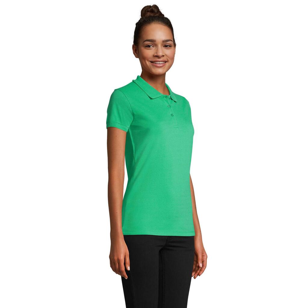 Womens/Ladies Perfect Polo Shirt (Spring Green)