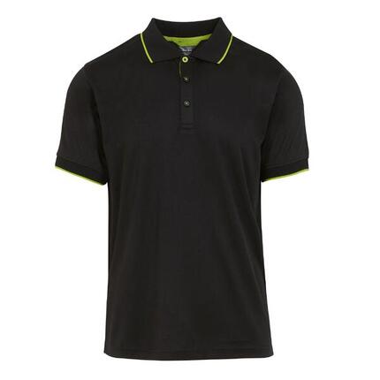 Polo NAVIGATE Homme (Noir / Rouge Classique)