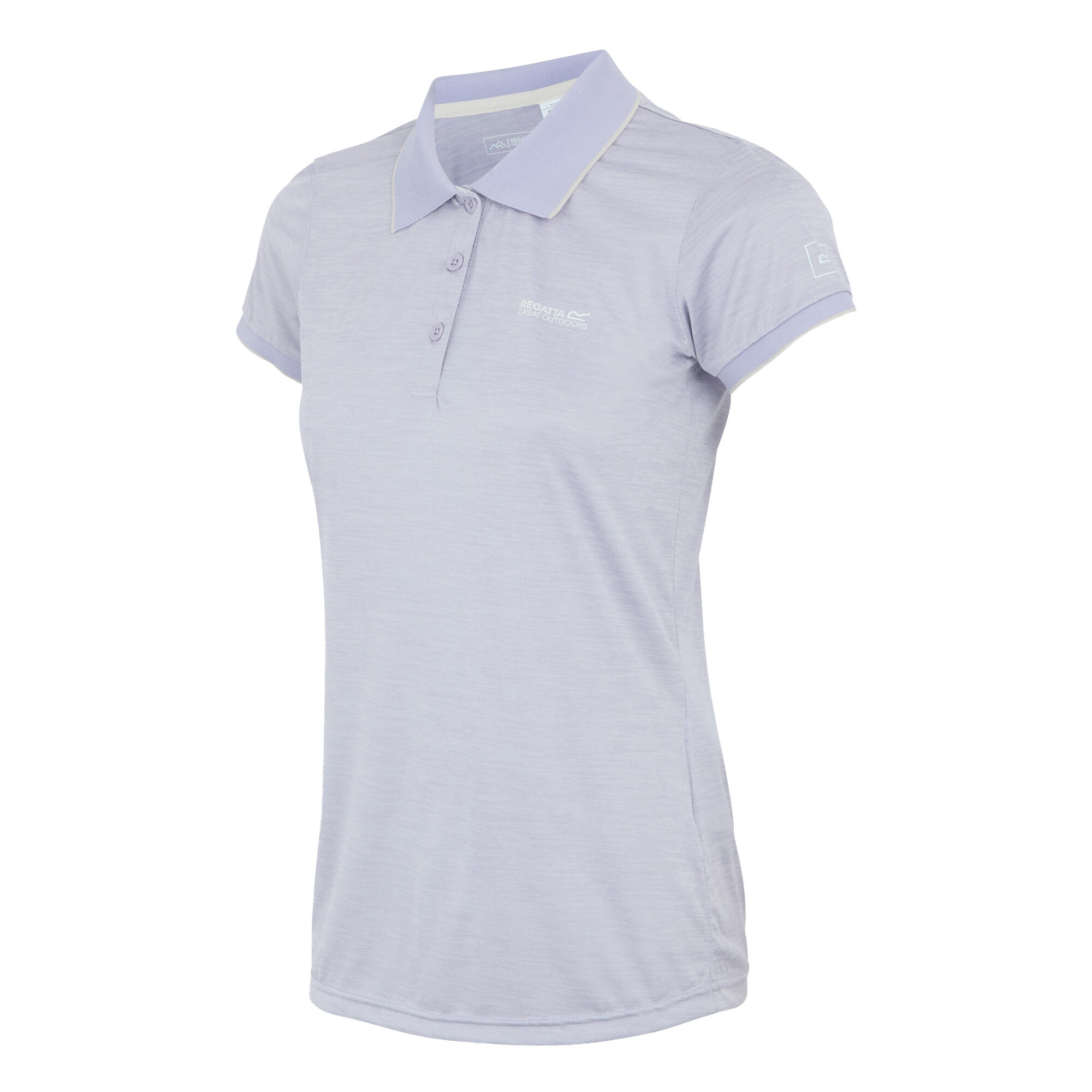 Polo Manches Courtes REMEX Femme (Glycine) 3/4