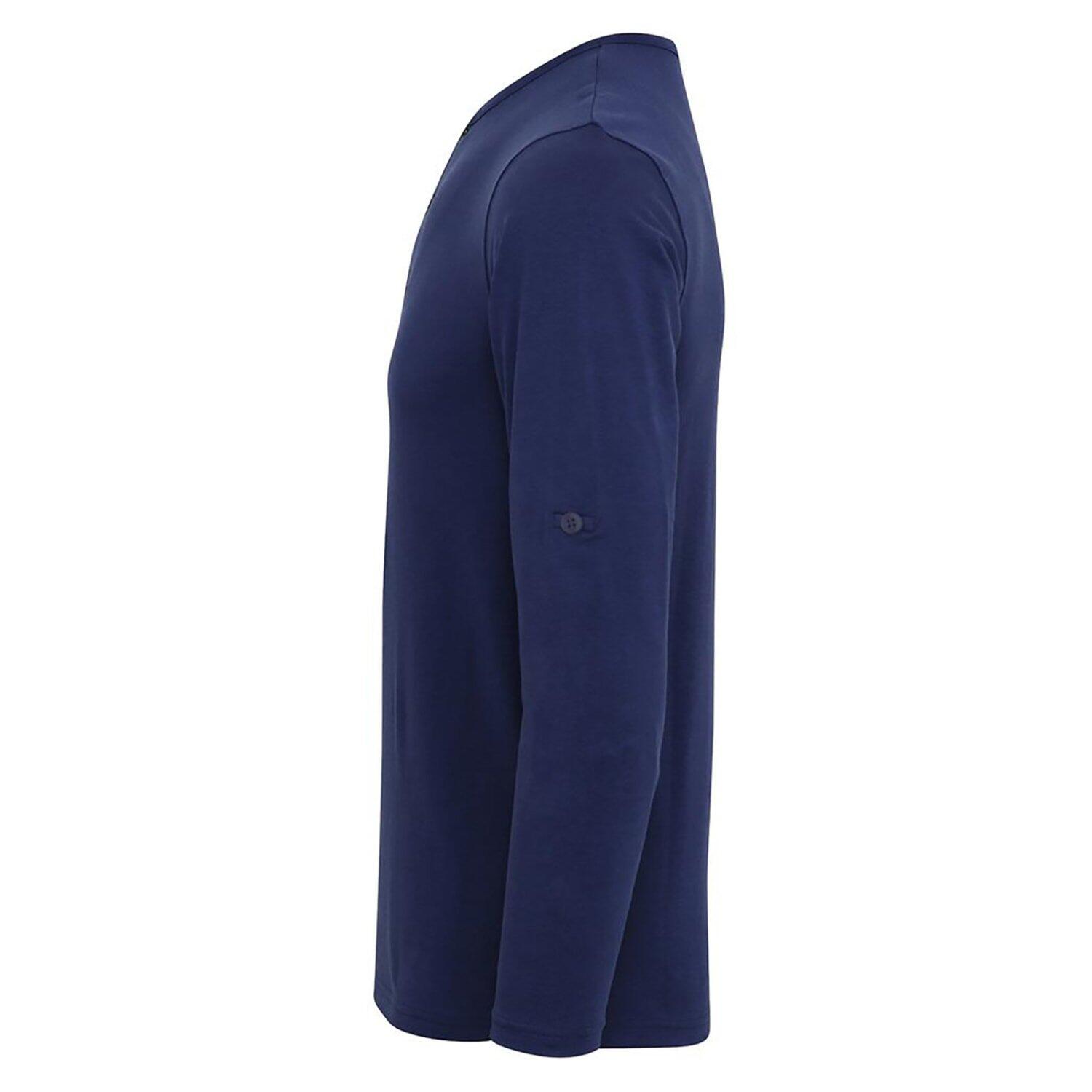Maglietta Maniche Arrotolate Uomo Premier Long John Indaco 3/4