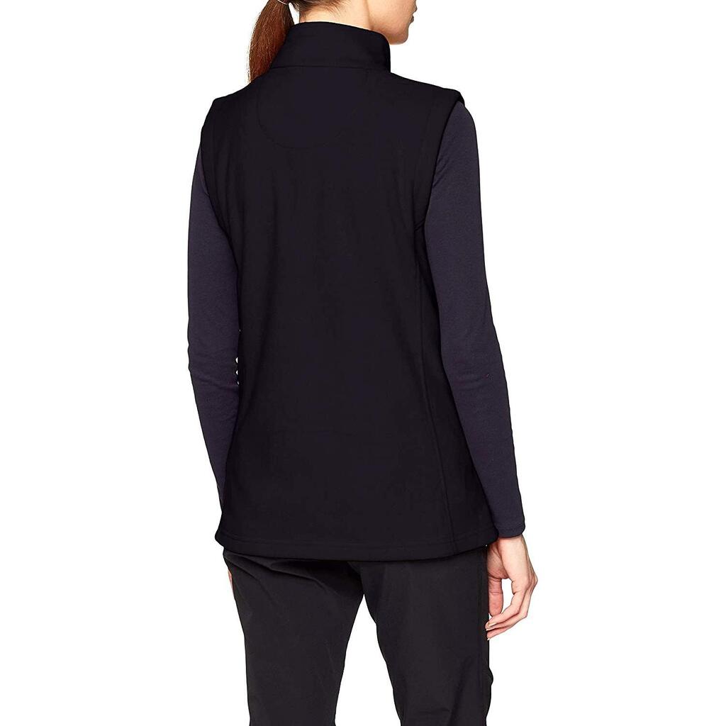 Womens/Ladies Micro Fleece Bodywarmer / Gilet (Black)