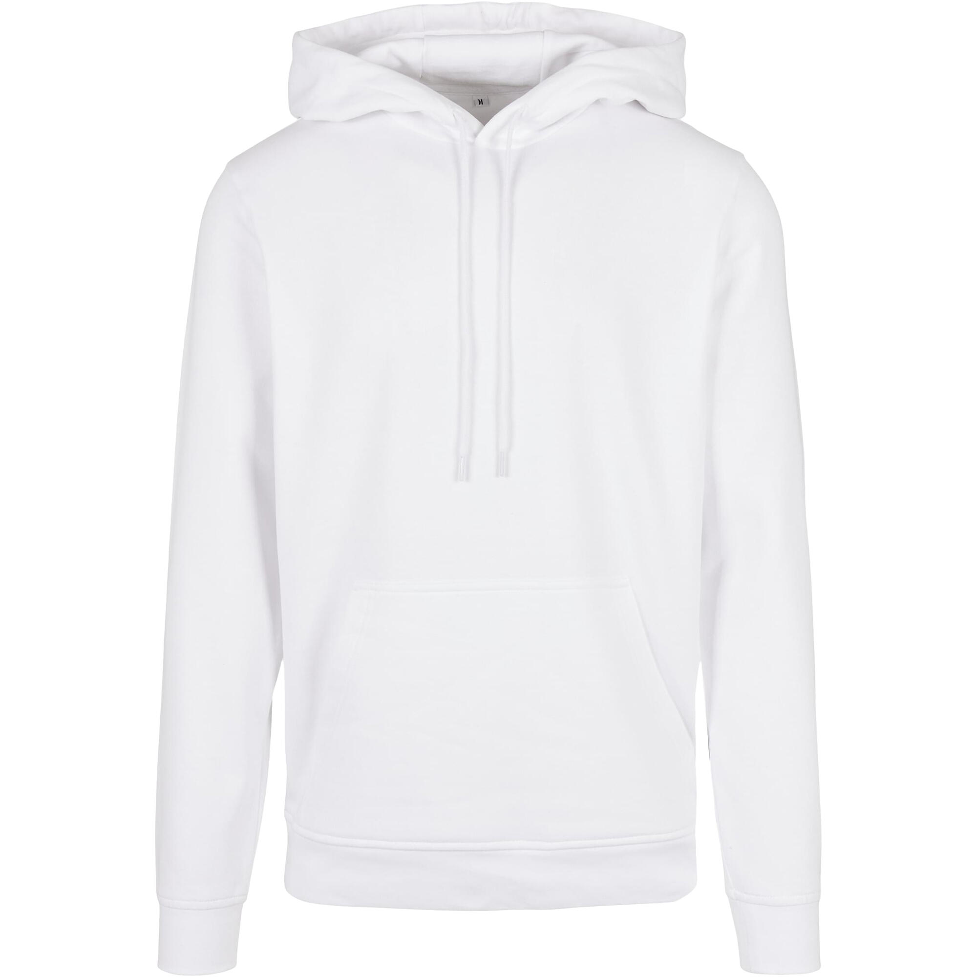 BUILD YOUR BRAND Unisex Volwassenen Basic Hoodie (Wit)