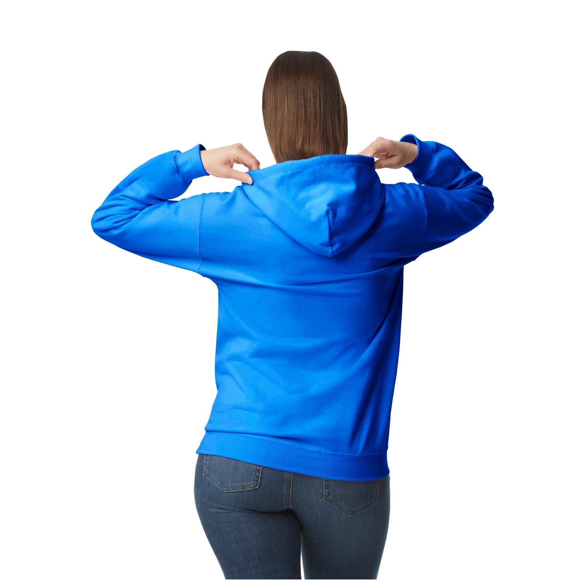Sweat À Capuche SOFTSTYLE Adulte (Bleu Roi) 2/3