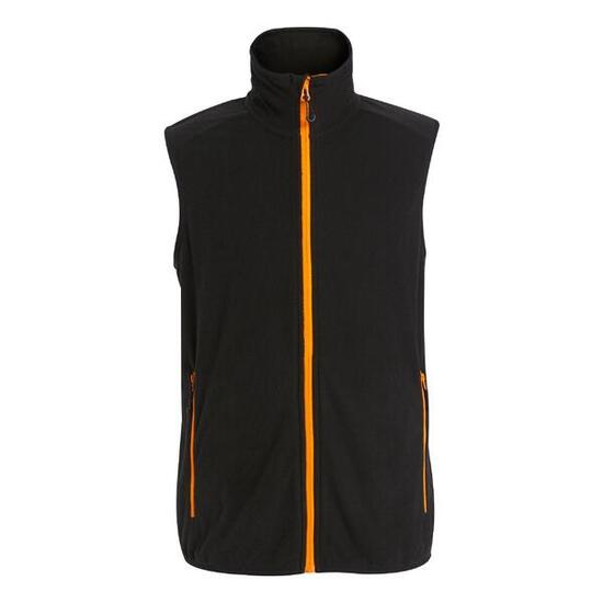 Veste Sans Manches NAVIGATE Homme (Noir / Orange Vif)