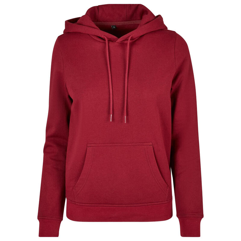 Sweat À Capuche BASIC Femme (Bordeaux)