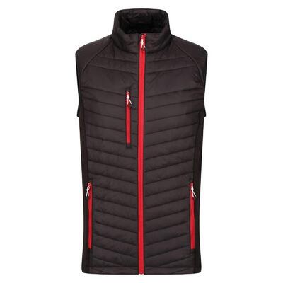 Heren navigate gewatteerd hybride gilet (lichtgroen)