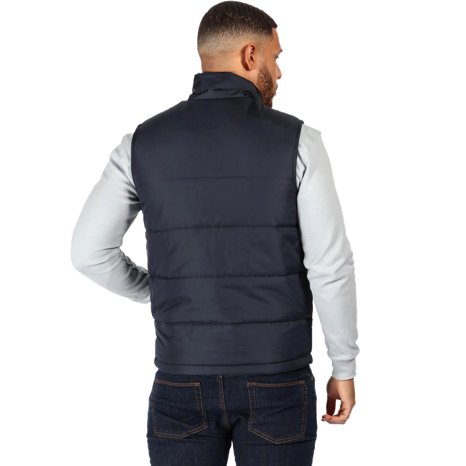 Herentoegang Geïsoleerde Bodywarmer (Marine / Zwart) 2/4