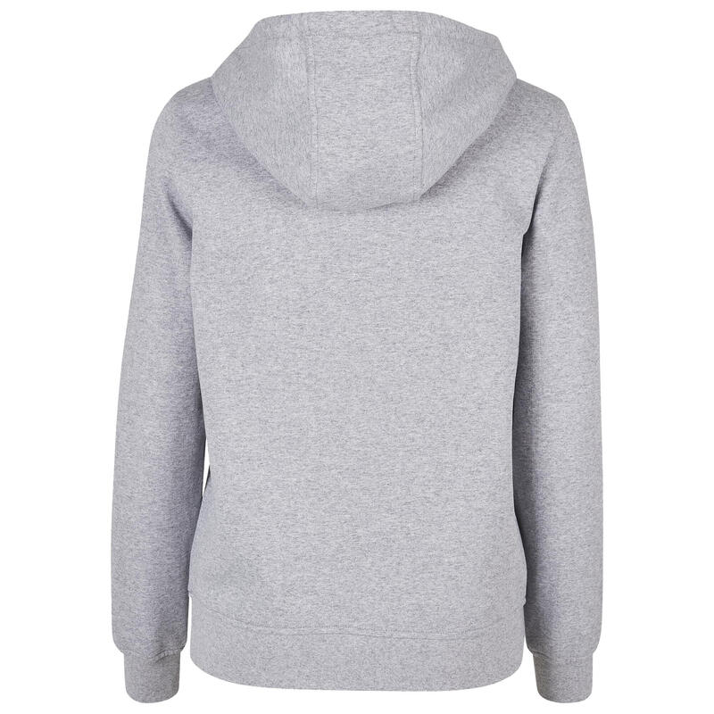 Sweat À Capuche BASIC Femme (Gris Chiné)