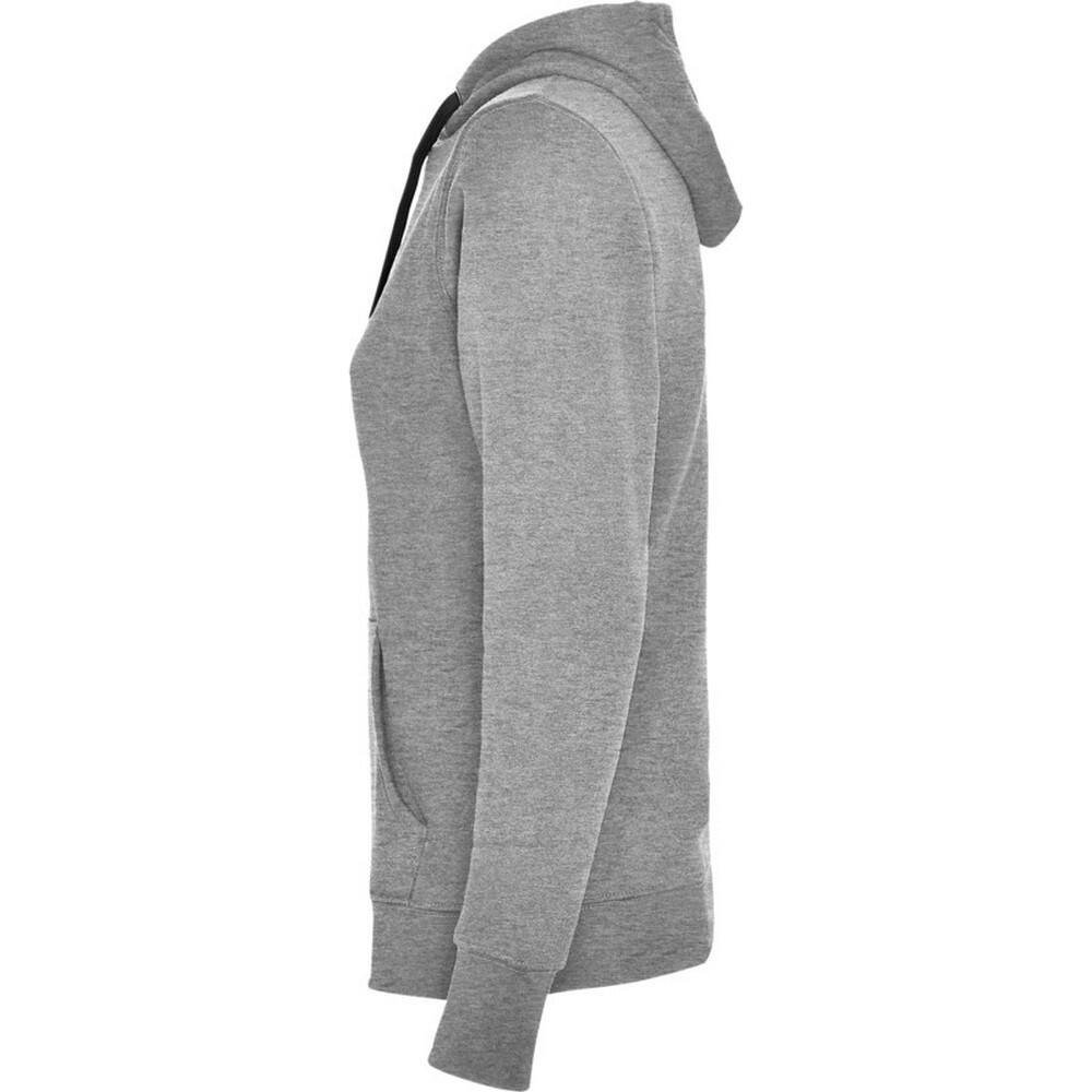 Felpa Con Cappuccio Donna Roly Urban Grigio Erica Nero 3/4